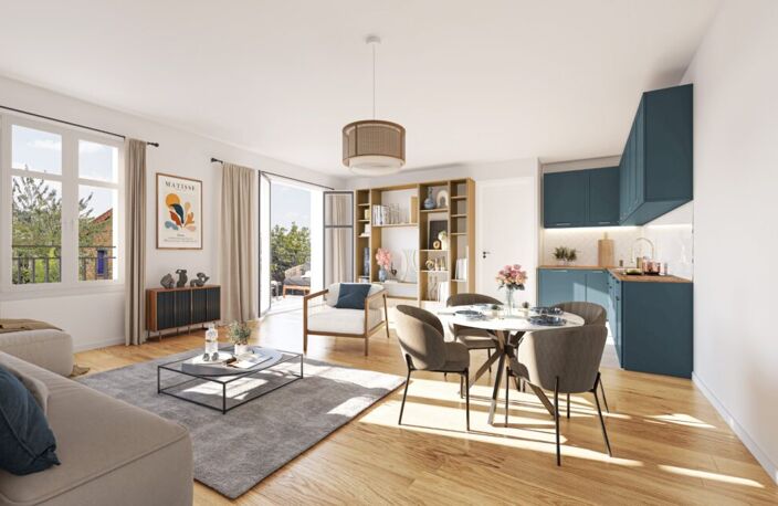 Vente programme neuf T1, T2, T3, T4 30 à 82 m² Saint-Cyr-l'École (78210) — photo 5