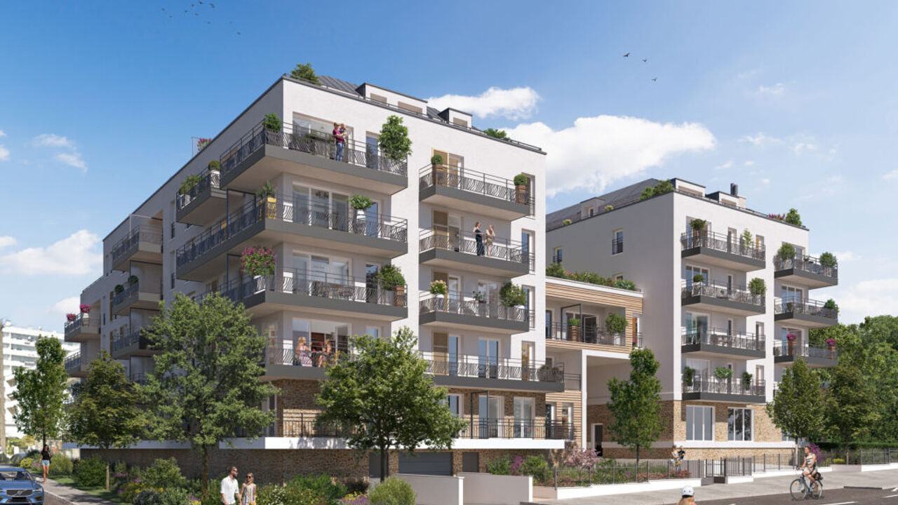 appartement neuf T2, T3, T4, T5 pièces 38 à 90 m2 à vendre à Saint-Herblain (44800)