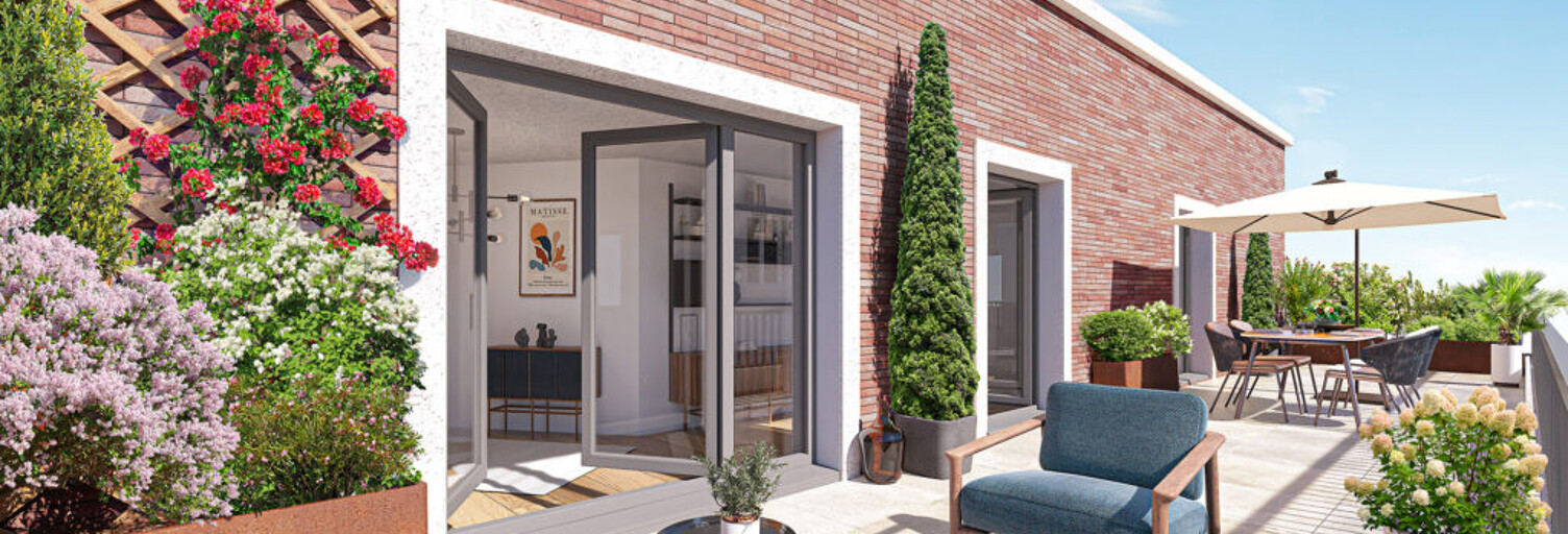 Appartement neuf T2, T3, T4, T5 Pièce 43 à 89 m² à vendre à Sarcelles (95200)