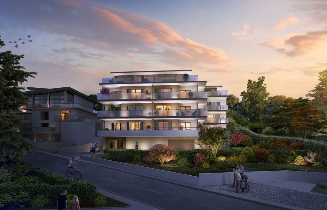 appartement neuf T3, T4 pièces 81 à 96 m2 à vendre à Évian-les-Bains (74500)