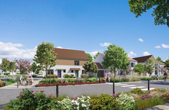 Vente programme neuf T4 89 à 96 m² Isles-lès-Villenoy (77450) — photo 3
