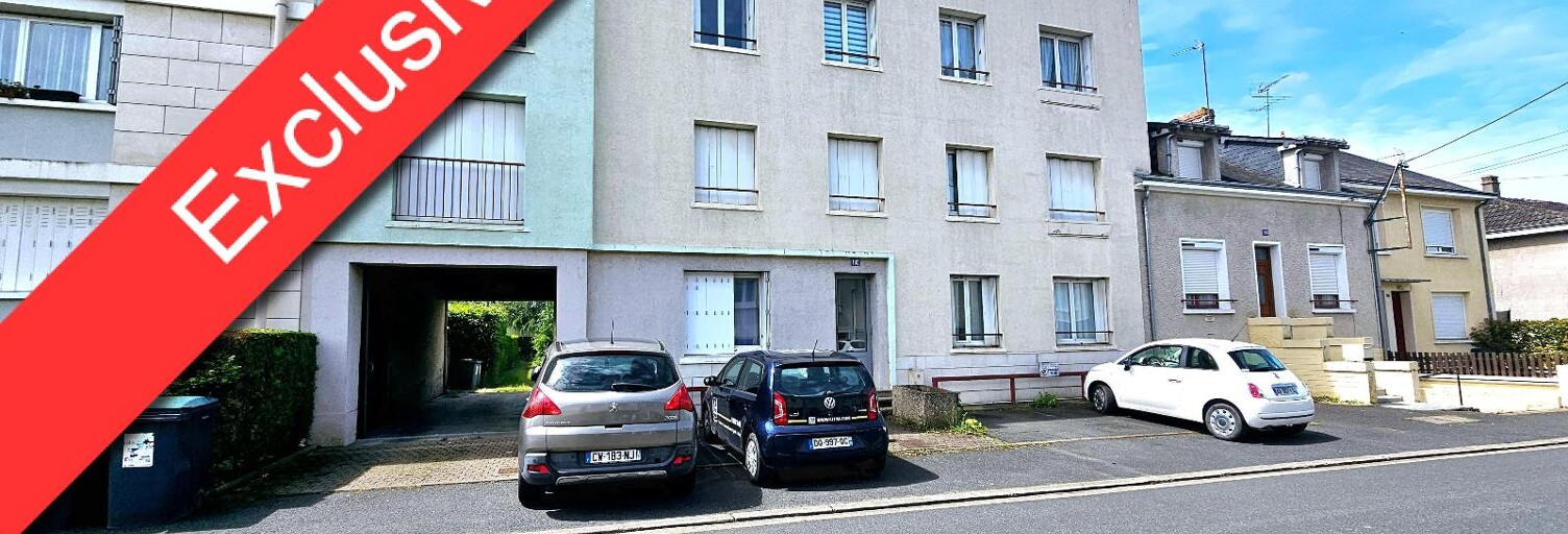 Appartement 2 Pièces 44 m² à vendre à Châteauroux (36000)