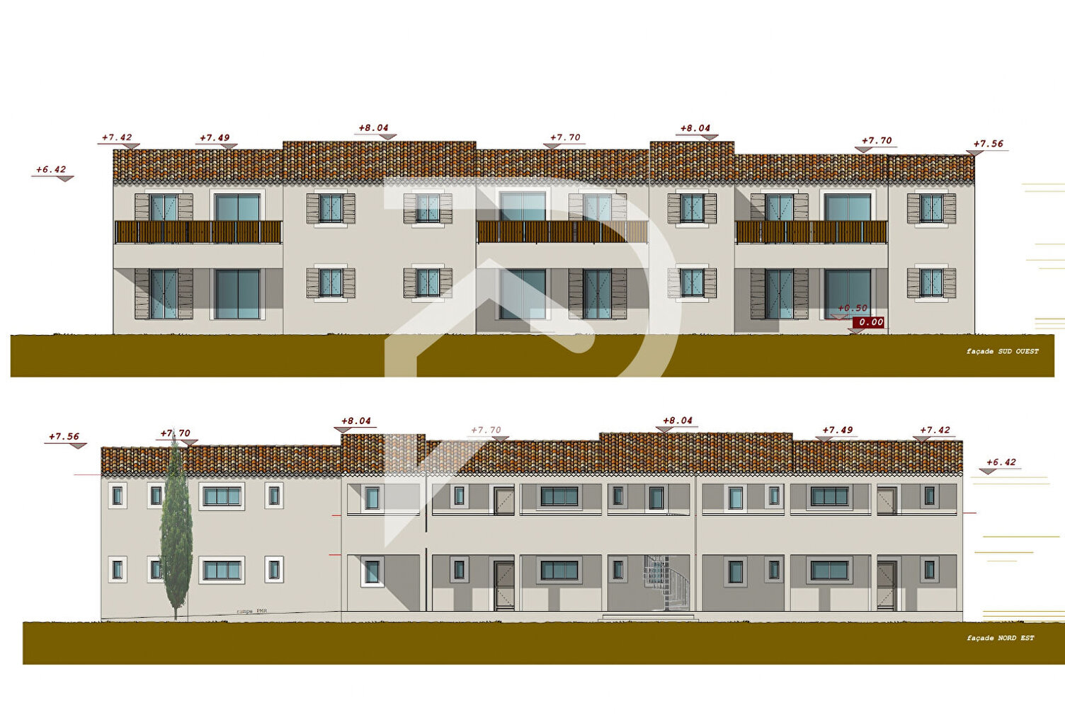 Villelaure - Appartement T4 de 79,10 m2 en RDC avec jardin et... — photo 1