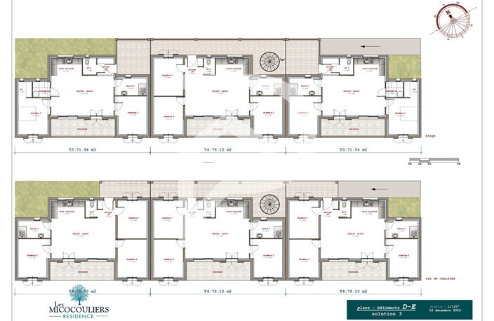 Villelaure - Appartement T4 de 79,10 m2 en RDC avec jardin et... — photo 2