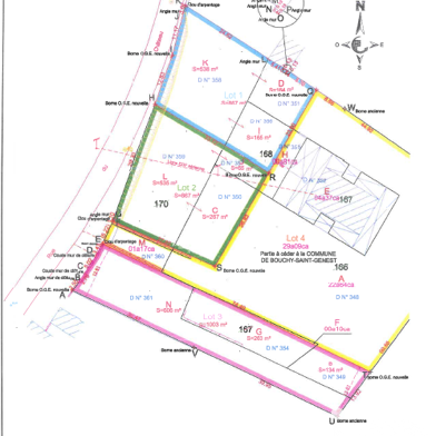 Terrain 867 m²