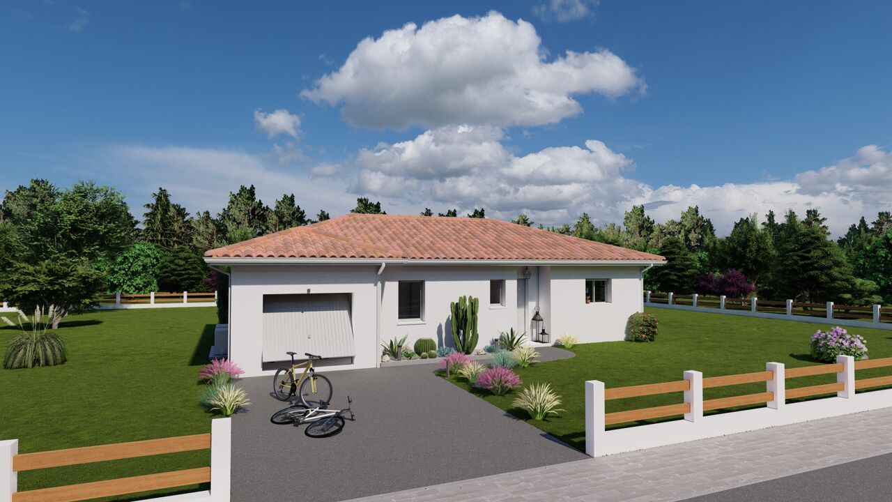 maison 95 m2 à construire à Castets (40260)