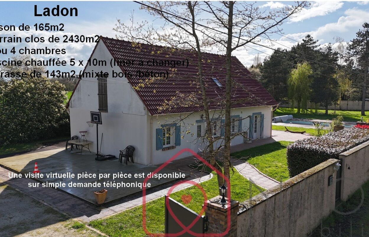 maison 5 pièces 165 m2 à vendre à Ladon (45270)