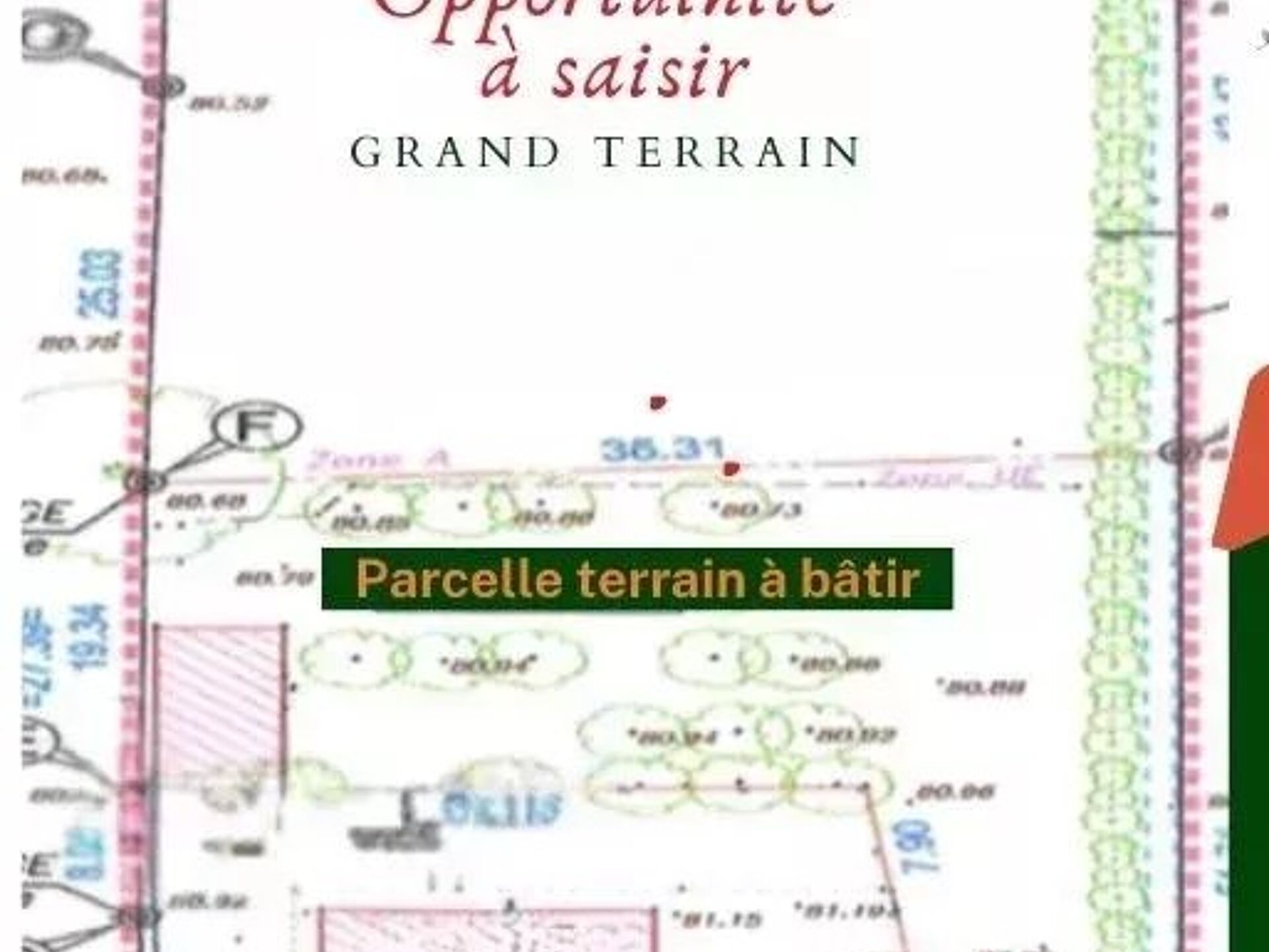 Vente Terrain 982 m2 à La Guerche-de-Bretagne · 77 000 €