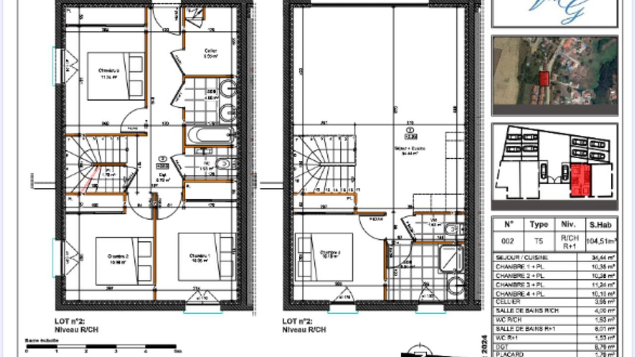 maison 5 pièces 105 m2 à vendre à Communay (69360)