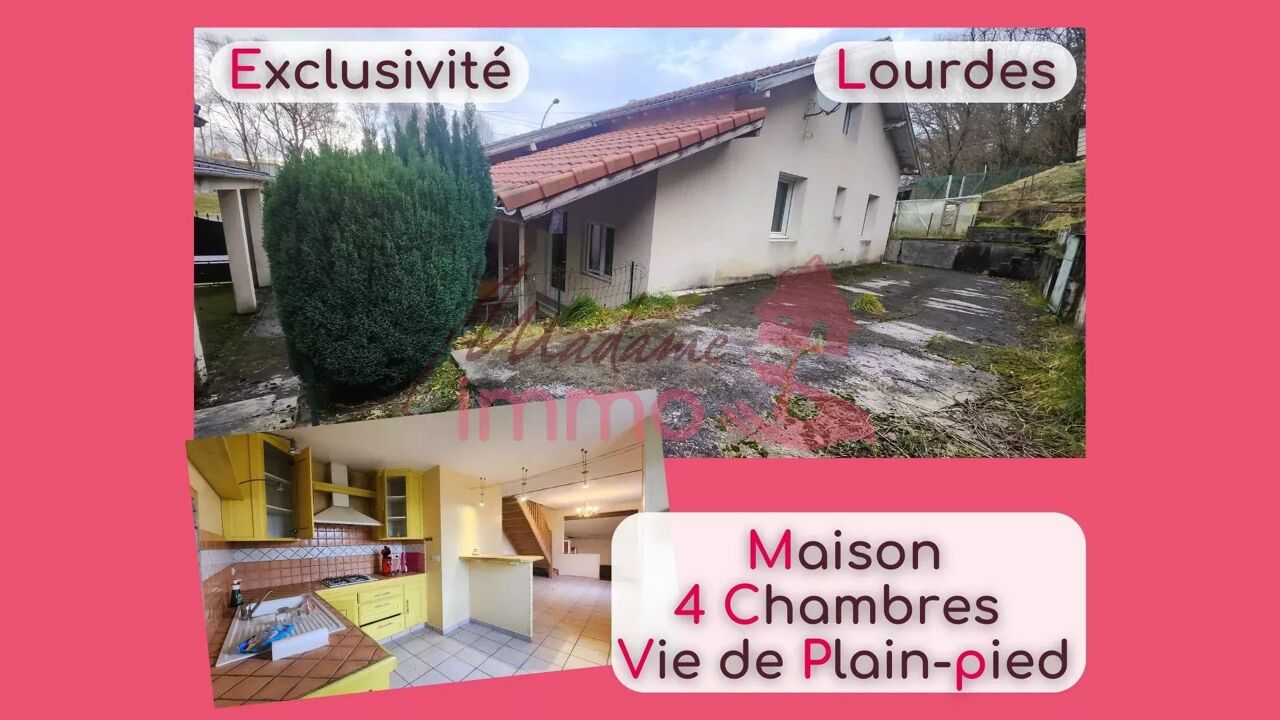 maison 5 pièces 89 m2 à vendre à Lourdes (65100)