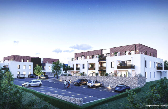 Programme neuf Ergue Gaberic 3 pièce(s) 62.24 m2 — photo 2