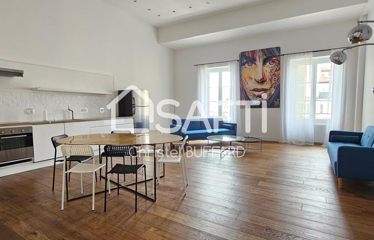 appartement 3 pièces 111 m2 à vendre à Marseille 1 (13001)