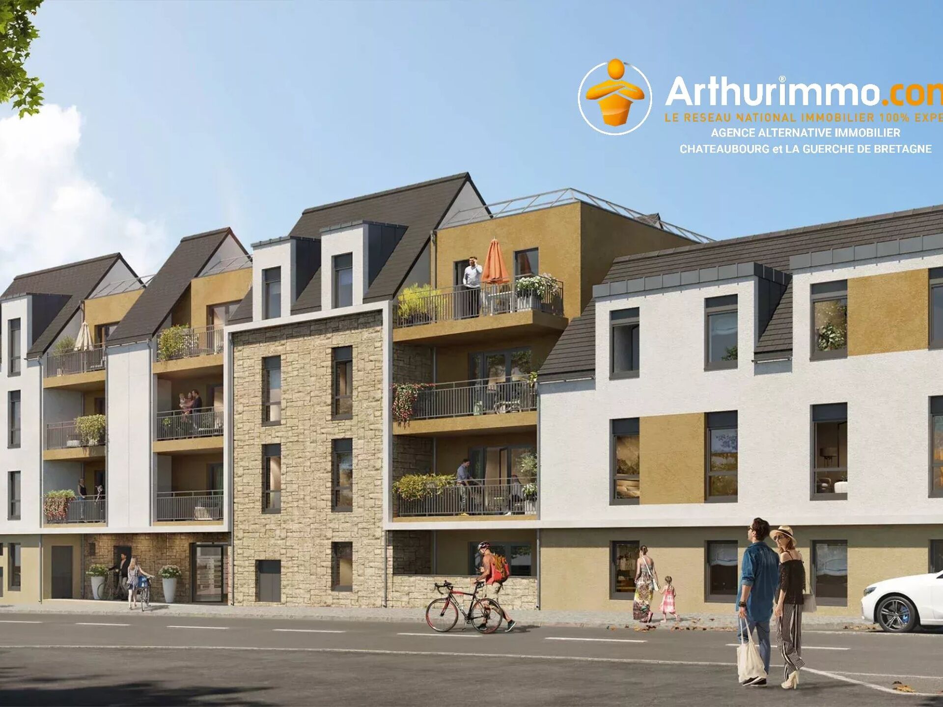 Appartement 3 pièces 59 m² · à Châteaubourg · 59 m² · 209 000 €