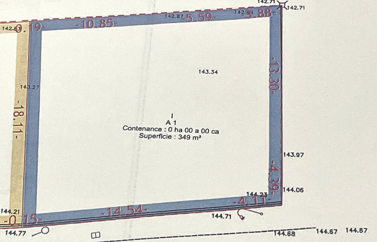 terrain  pièces 349 m2 à vendre à Choisy-en-Brie (77320)