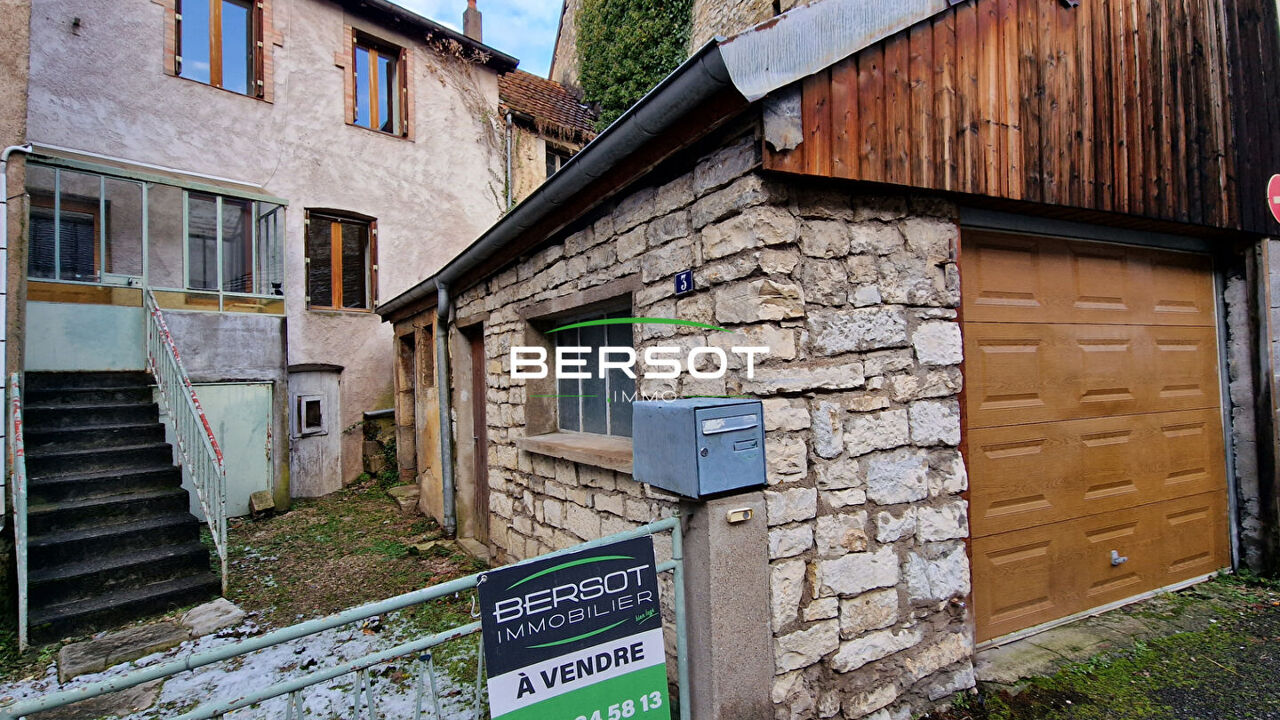 maison 3 pièces 55 m2 à vendre à Baume-les-Dames (25110)