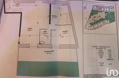 Appartement 3 pièces 224000 €