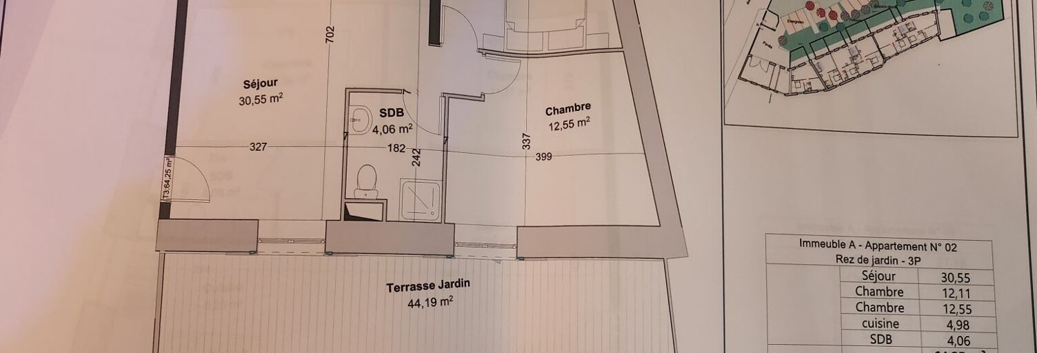 Appartement 3 Pièces 64 m² à vendre à Étampes (91150)