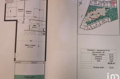 Appartement 3 pièces 196000 €