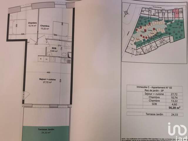 Vente Appartement 3 pièces — photo du bien