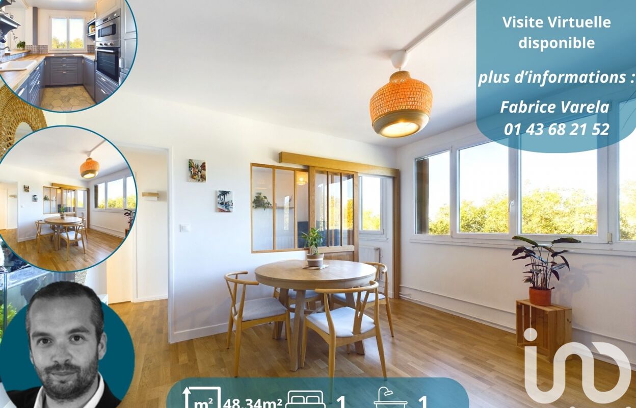 appartement 3 pièces 48 m2 à vendre à Maisons-Alfort (94700)