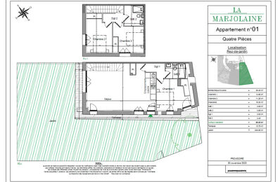 vente appartement 579 000 € à proximité de Le Rouret (06650)