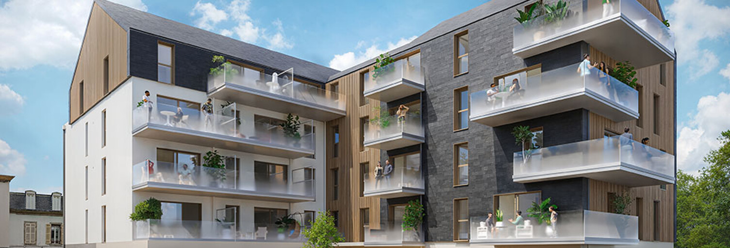 Appartement neuf T3, T4 Pièce 83 à 136 m² à vendre à Landerneau (29800)