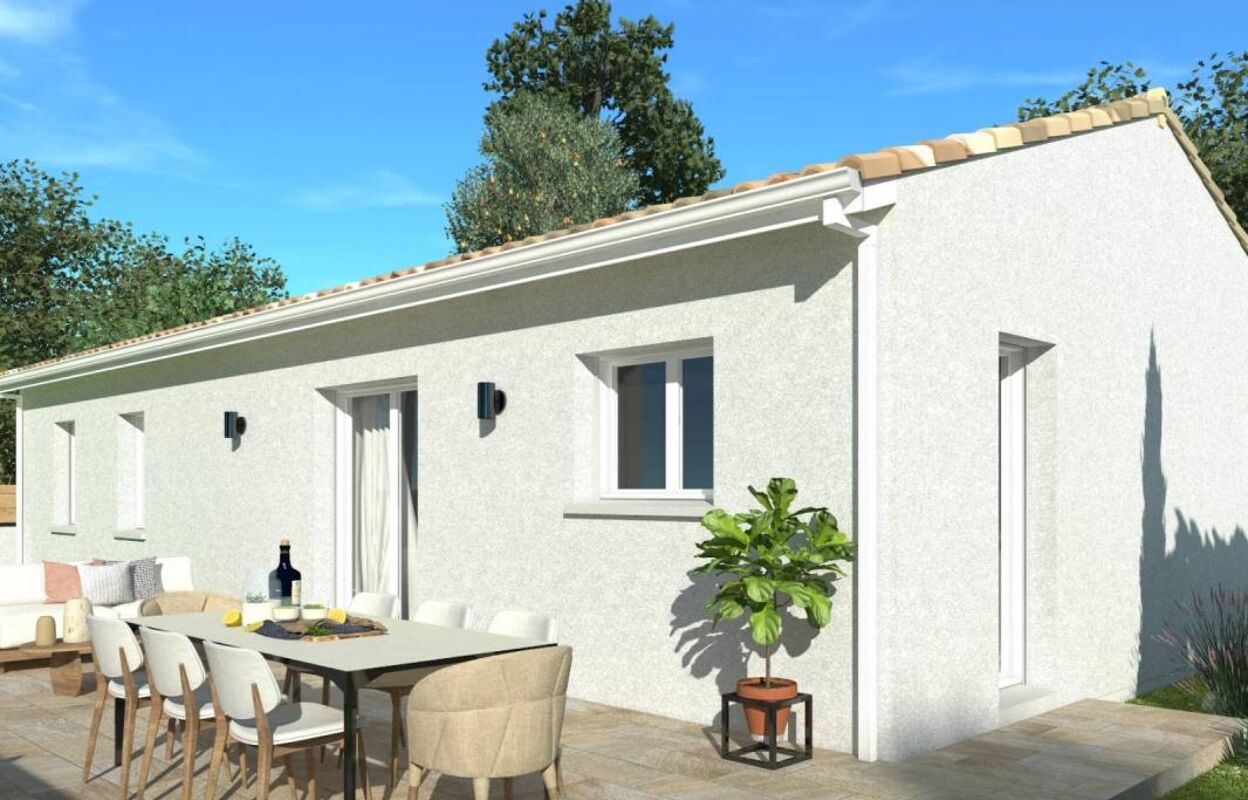 maison 90 m2 à construire à Martillac (33650)