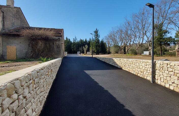 MON TERRAIN A MAUSSANE LES APILLES DE 299 M² VIABILISE — photo 2