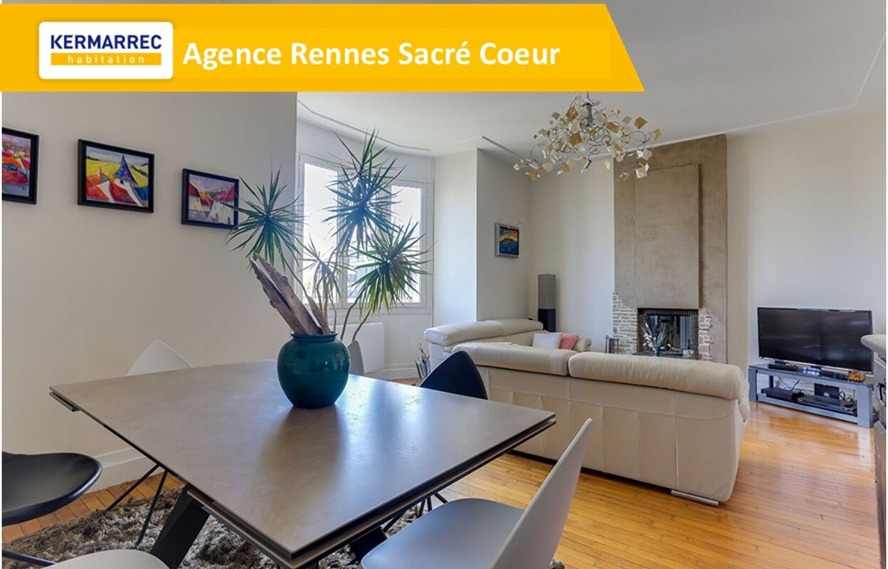 appartement 4 pièces 95 m2 à vendre à Rennes (35000)