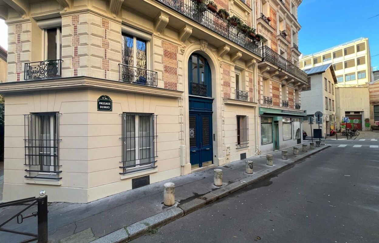 appartement 2 pièces 37 m2 à vendre à Paris 11 (75011)