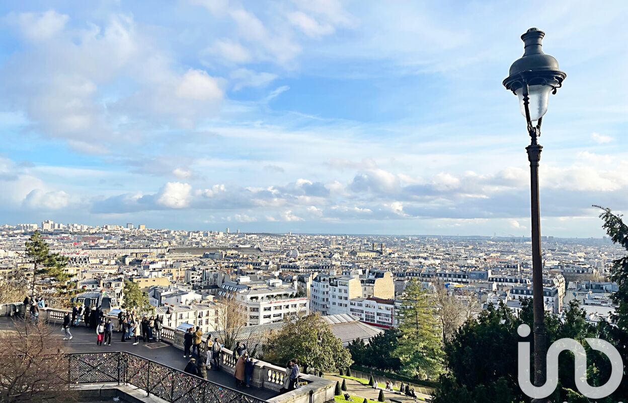 appartement 2 pièces 32 m2 à vendre à Paris 18 (75018)