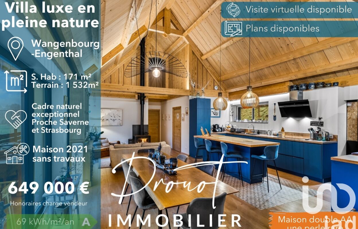 maison 8 pièces 171 m2 à vendre à Wangenbourg-Engenthal (67710)