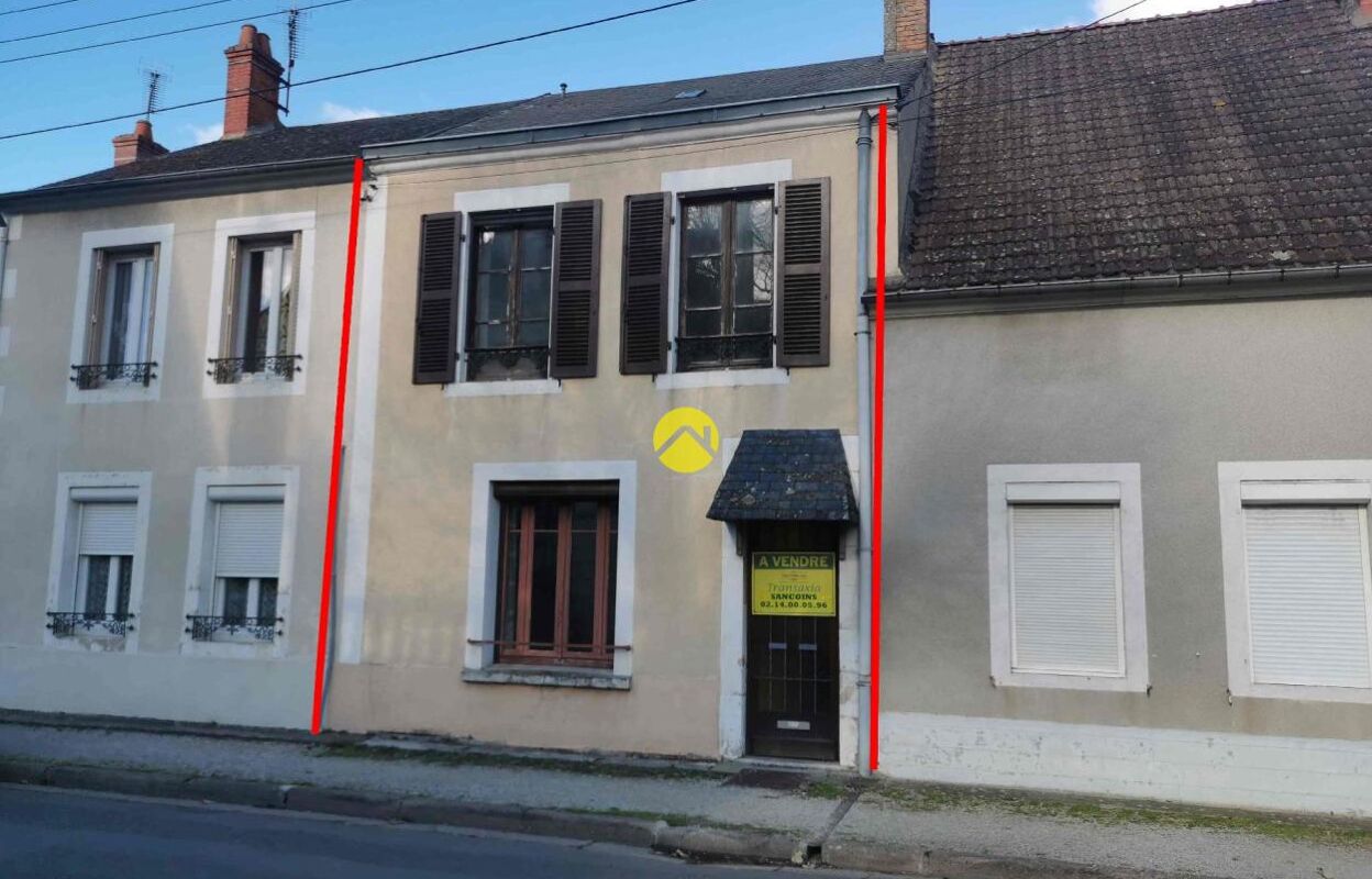 maison 4 pièces 90 m2 à vendre à Sancoins (18600)