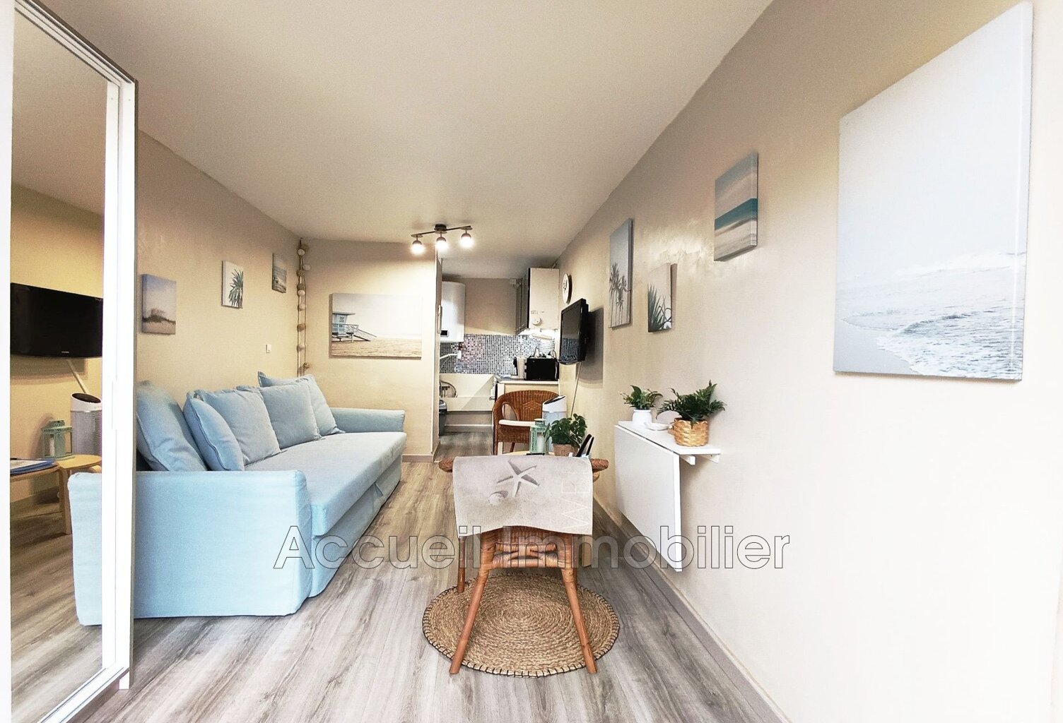 Studio rez-de-chaussée avec entrée indépendante, en excellent — photo 1