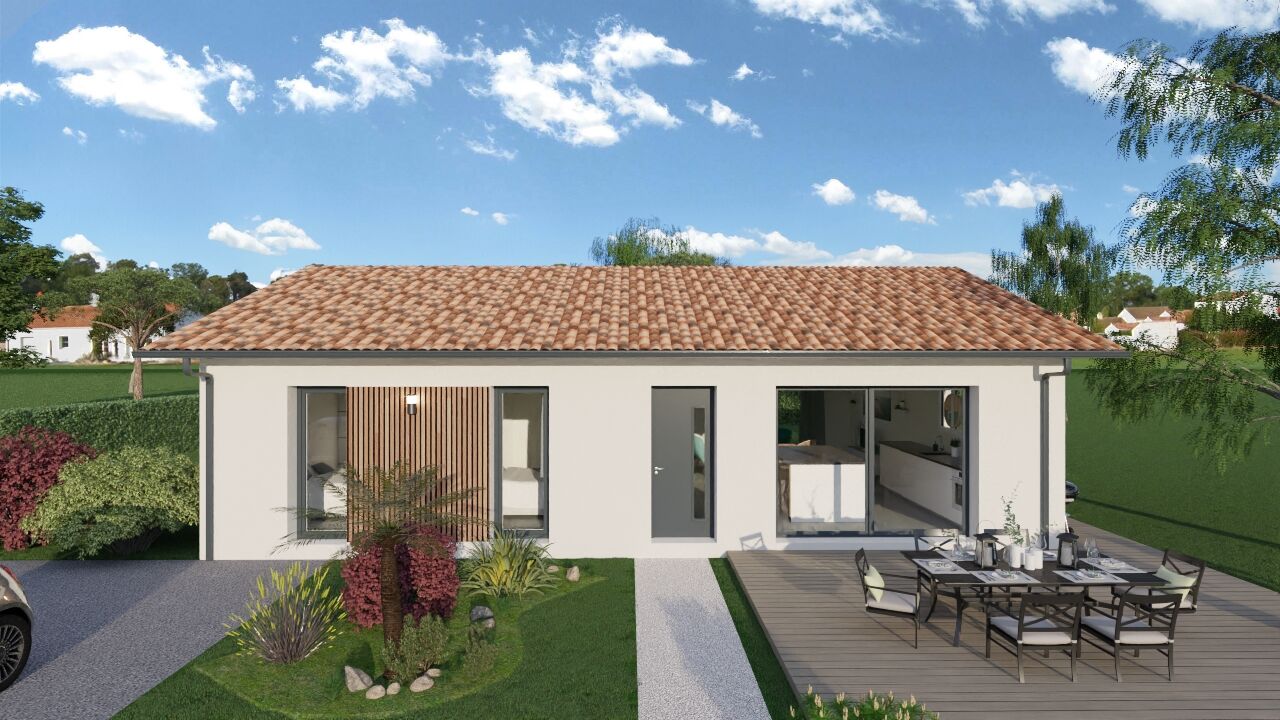 maison 90 m2 à construire à Tosse (40230)