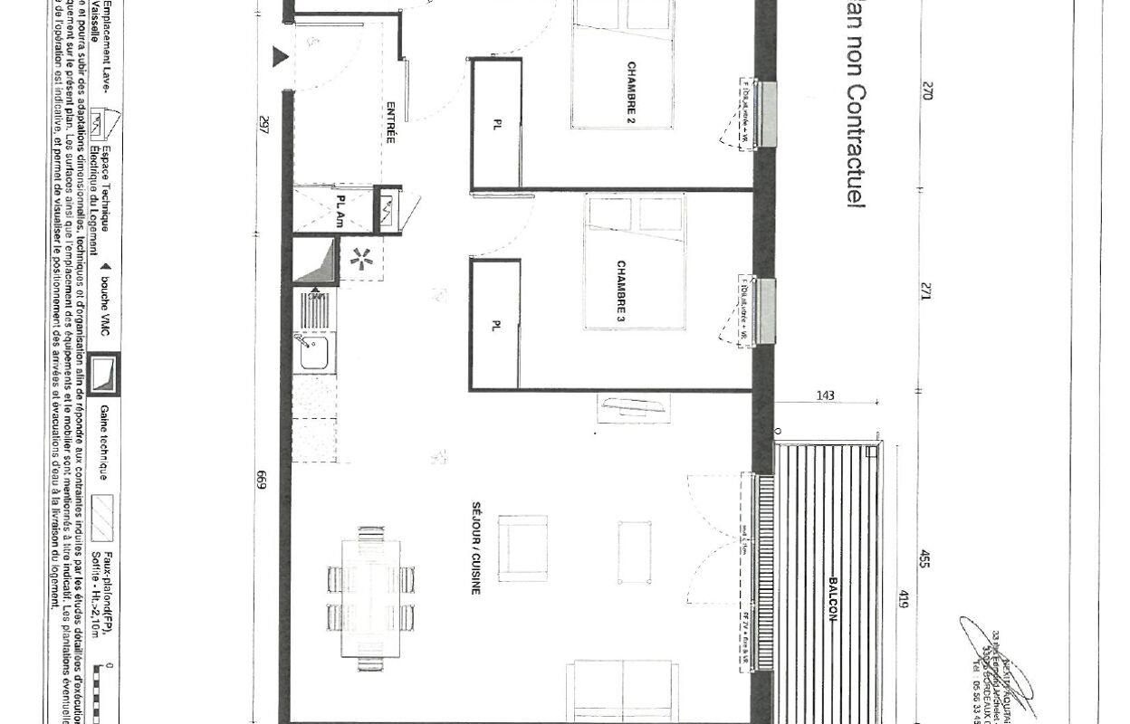 appartement 4 pièces 84 m2 à louer à Izon (33450)