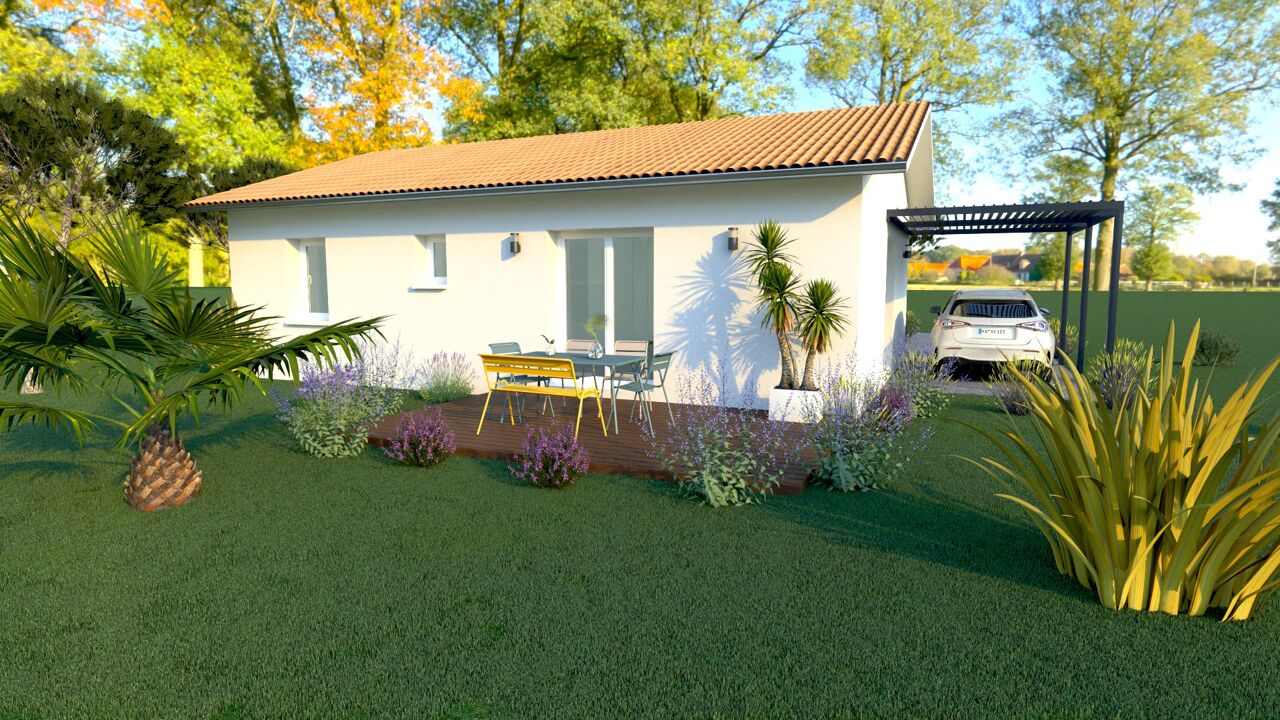 maison 70 m2 à construire à Mées (40990)