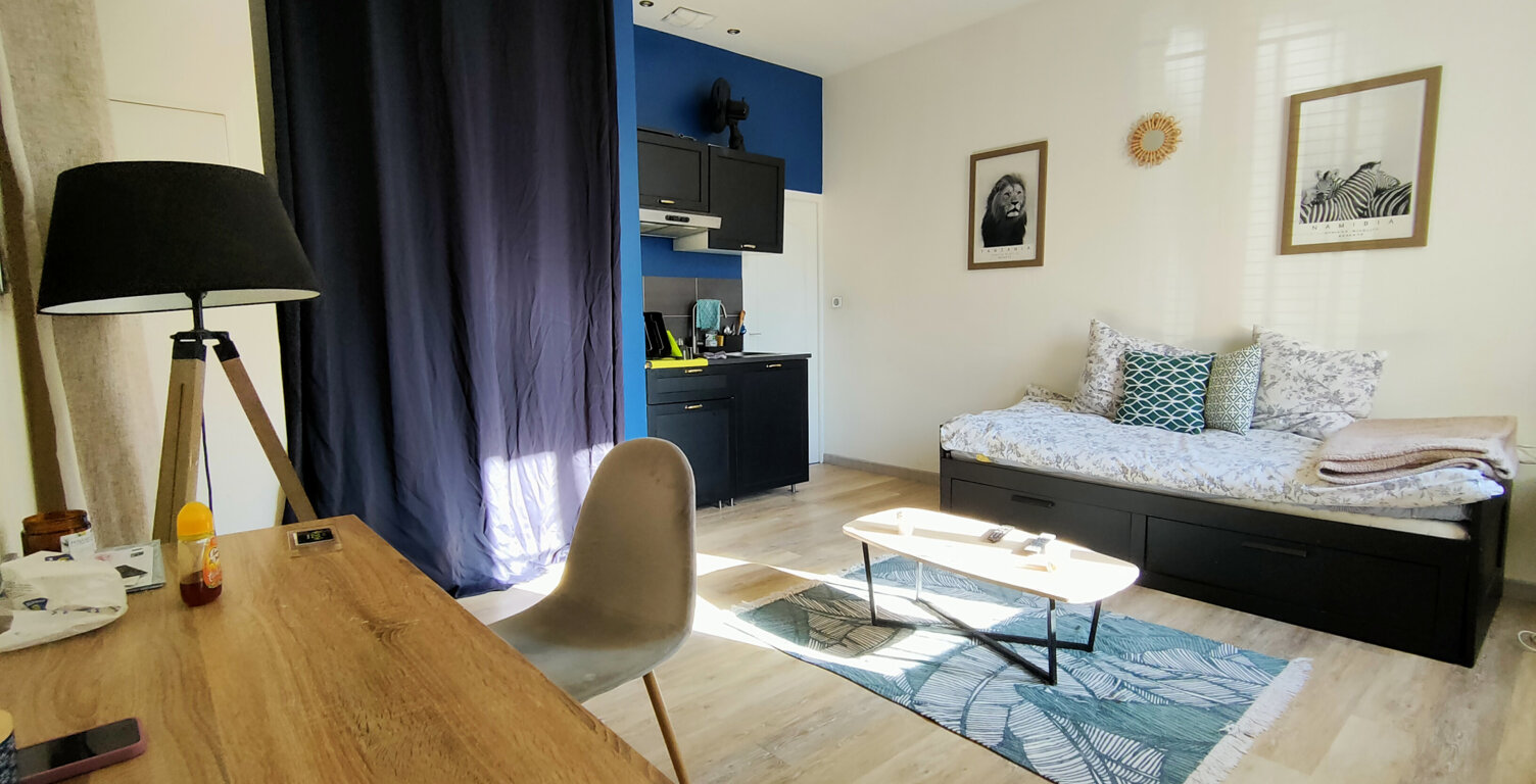 vente STUDIO  22m2 rénové méditerranée — photo 1