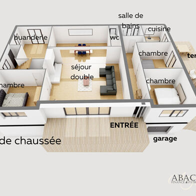 Appartement 4 pièces 107 m²