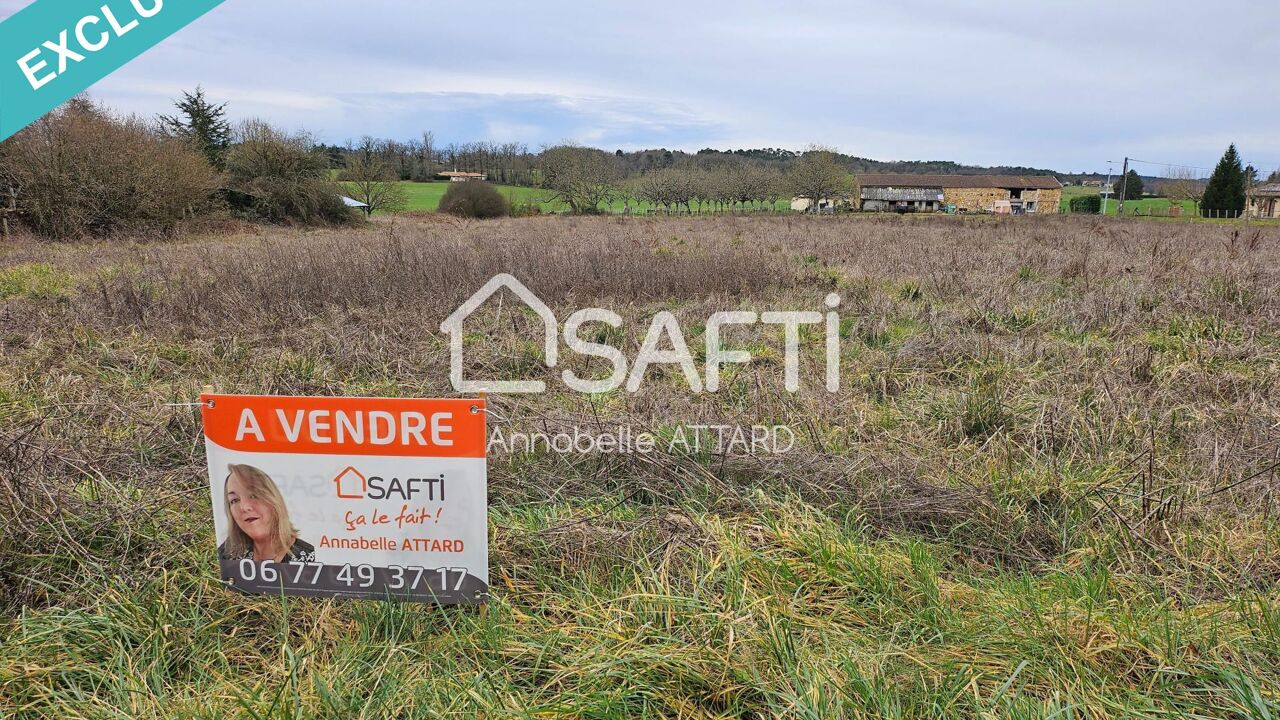 terrain  pièces 2500 m2 à vendre à Négrondes (24460)