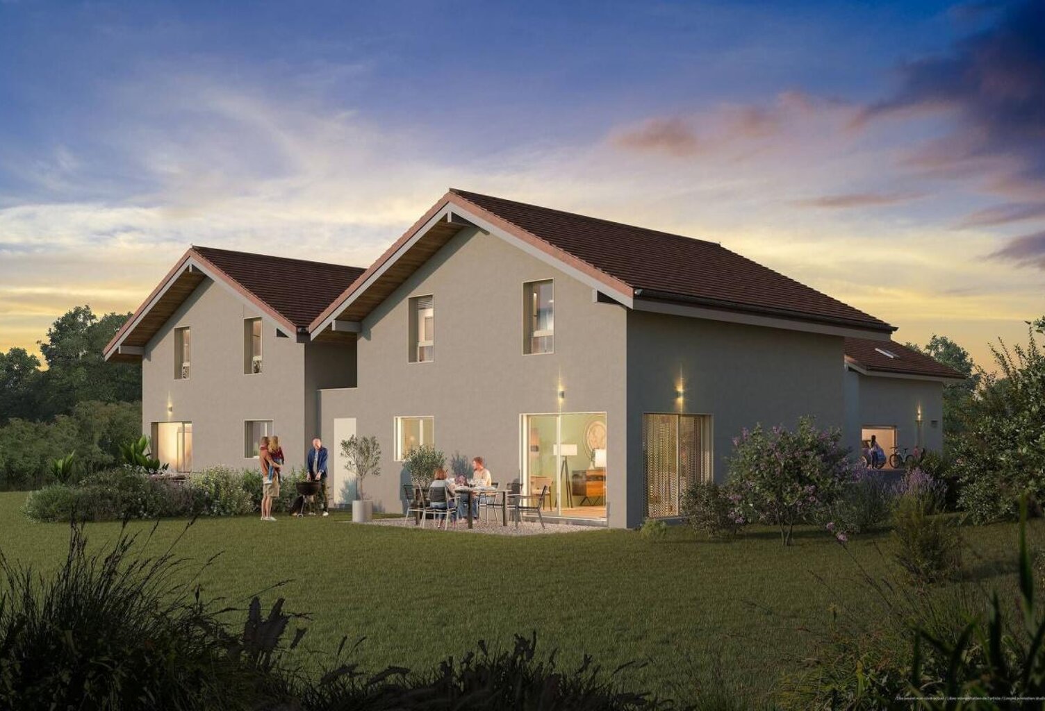 Maison neuve individuelle 3 chambres en VEFA sur FEIGERES — photo 1