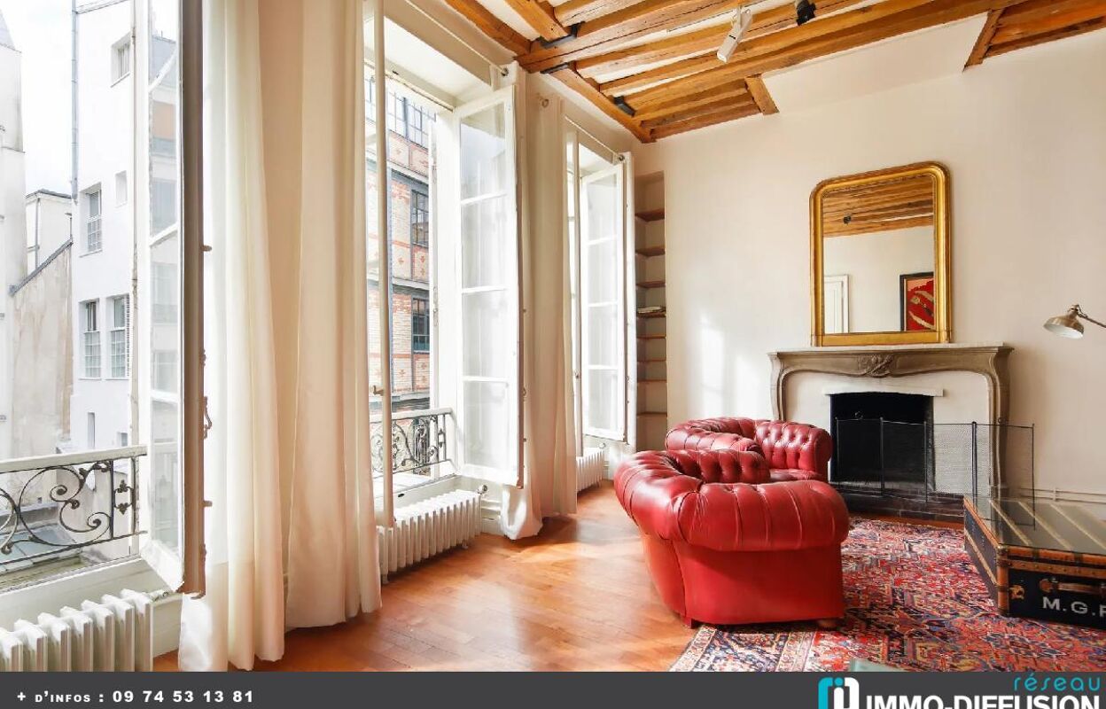 appartement 3 pièces 89 m2 à vendre à Paris 3 (75003)