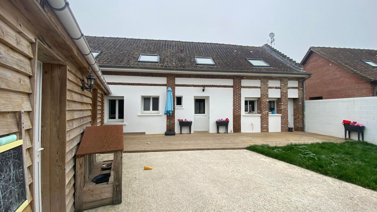 maison 5 pièces 148 m2 à vendre à Moyenneville (80870)