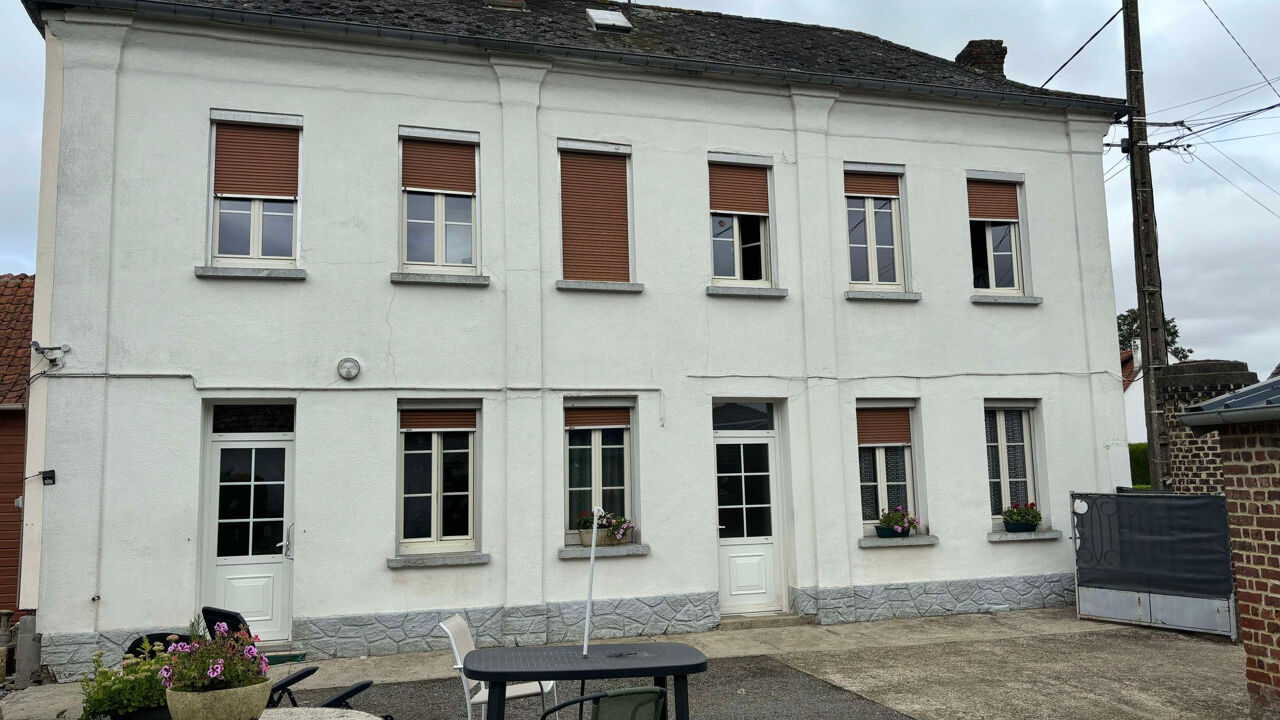 maison 4 pièces 125 m2 à vendre à Brailly-Cornehotte (80150)