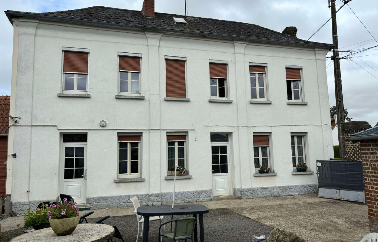 maison 4 pièces 125 m2 à vendre à Brailly-Cornehotte (80150)