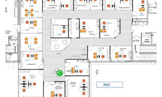 Bureau  395 m² à louer à Tours (37100)