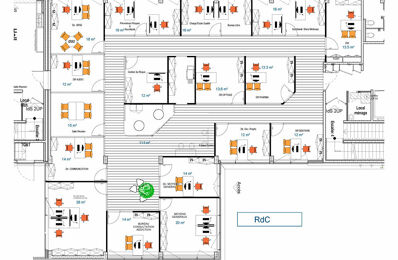 location bureau 6 567 € CC /mois à proximité de Monnaie (37380)