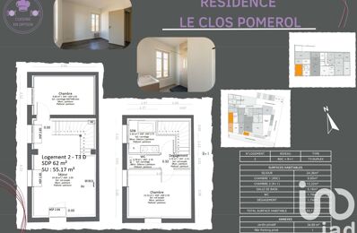 vente appartement 213 000 € à proximité de Salignac (33240)