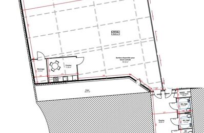 commerce  pièces 198 m2 à louer à Tours (37000)