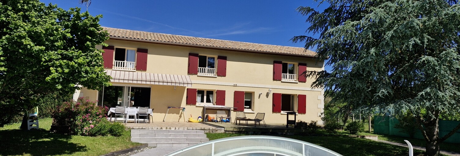 Maison 7 Pièces 200 m² à vendre à Lamothe-Montravel (24230)